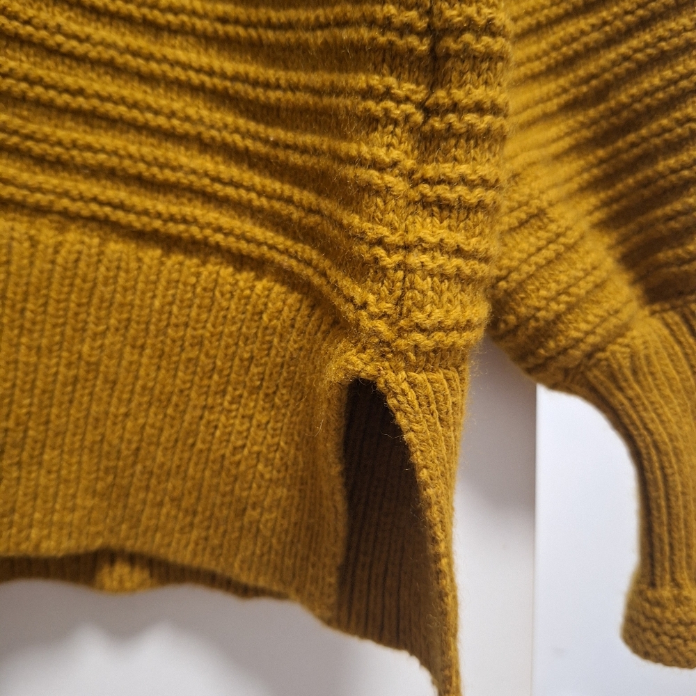 Madewell Mustard Cowl Neck Sweater - Picture 5 of 6